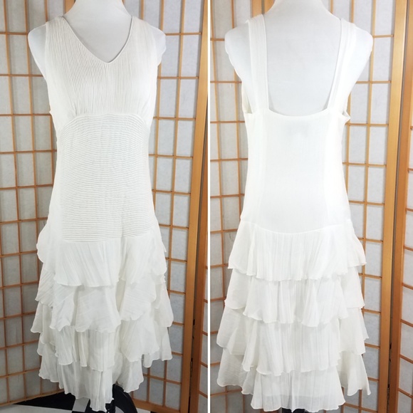 cotton ruffle dress